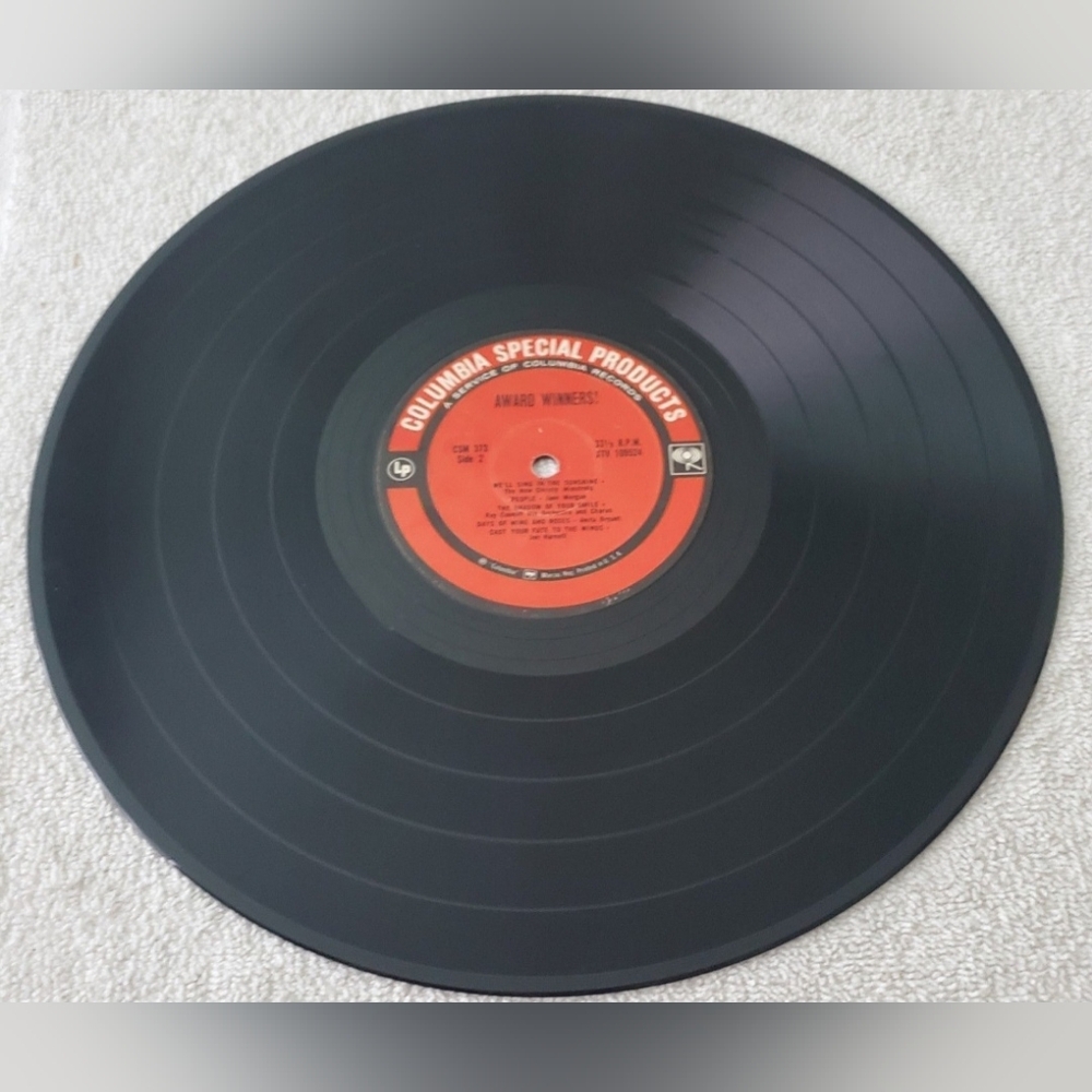 BOGO Award Winners Columbia Special Products Vinyl Record LP